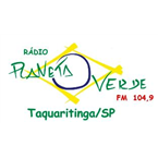 RadioPlanetaVerde-104.9 Taquaritinga, SP, Brazil