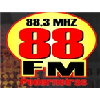 Rádio88FM-88.0 Pederneiras, SP, Brazil