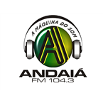 RádioAndaiaFM-104.3 Santo Antonio de Jesus, BA, Brazil