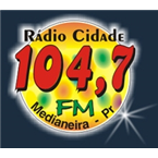 RádioCidadeFM-104.7 Medianeira, PR, Brazil