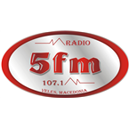 Radio5fm-107.1 Veles, Macedonia