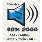 RadioSom2000AM Santa Vitoria, MG, Brazil