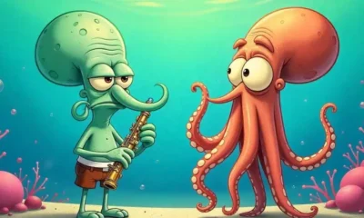 Is Squidward a Squid