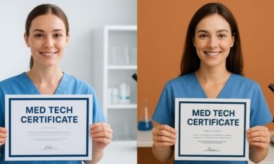 med tech certificate