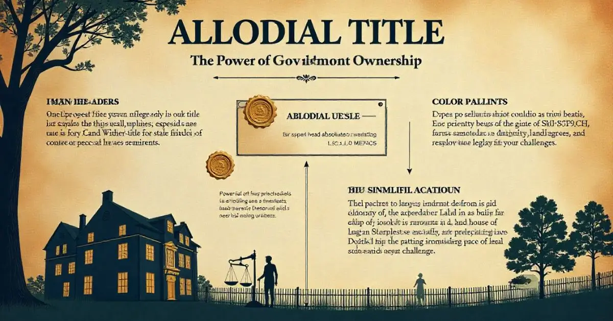 Allodial Title Meaning